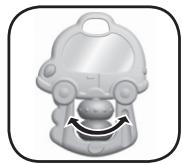 VTECH Mon hochet p'tites clés magiques - La Clé-Voiture - 1