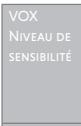 VTECH Babyphone Vidéo Color Night Light - BM5254 - (écran 5 - veilleuse) - Ajuster la sensibilité sonore de l'unité Bébé - 1