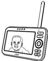 VTECH Babyphone Vidéo Color Night Light - BM5254 - (écran 5 - veilleuse) - MODE DE REDUCTION DE LUMIÈRE - 1