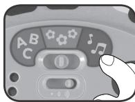 VTECH Table d'activités évolutive nature - Curseur de selection du mode de jeu - 1