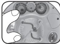 VTECH Table d'activités évolutive nature - Engrenages, boulier et rouleau - 1