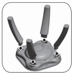 VTECH Table d'activités évolutive nature - REMOVE AND DISCARD PACKAGING SCREWS BEFORE USE - 1