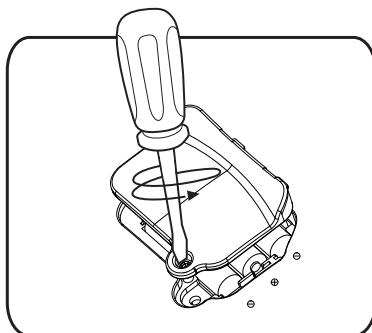 VTECH Lumi coccinelle arc-en-ciel - Installation des piles - 1