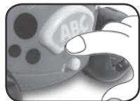 VTECH Lumi coccinelle arc-en-ciel - Curseur marche/arrêt/réglage du volume sonore - 1