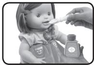VTECH Ma poupée à soigner - CUILLÈRE & BOUTEILLE - 6