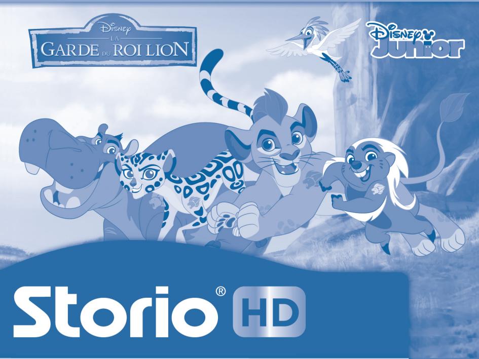 VTECH La garde du Roi Lion - cartouche de jeu Storio - Manuel d'utilisation - 1