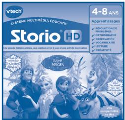 VTECH La garde du Roi Lion - cartouche de jeu Storio - Bibliothèque deieux - 2