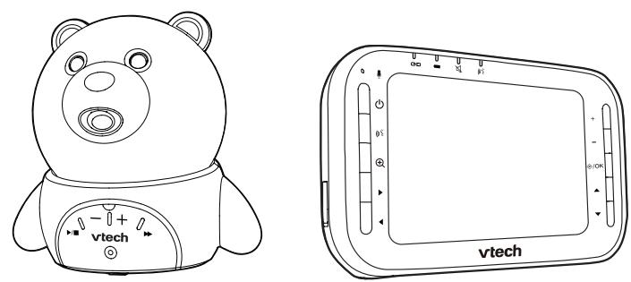 VTECH Babyphone Vidéo XL Ourson - BM4200 - 1