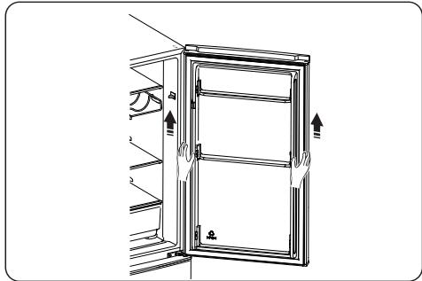 GORENJE G400 - INVERSION DU SENS D'OUVERTURE DE LA PORTE - 5