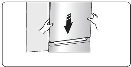GORENJE G400 - INVERSION DU SENS D'OUVERTURE DE LA PORTE - 15