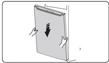 GORENJE G400 - INVERSION DU SENS D'OUVERTURE DE LA PORTE - 13