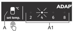 GORENJE G800 - Alarme signalant une température élevée - 1