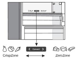 GORENJE G800 - Convertir le tiroir ZeroZone en bac à légumes * - 1