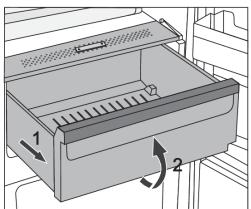 GORENJE G800 - Bac à légumes avec régulateur d'humidité (CrispZone) * (selon les modèles) - 3