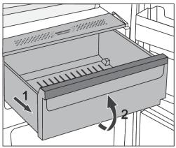 GORENJE G800 - Bac à légumes avec régulateur d'humidité (CrispZone) * (selon les modèles) - 1