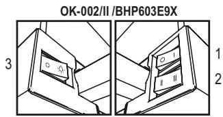 GORENJE BHP603E9X - Világítás ON/OFF - 2