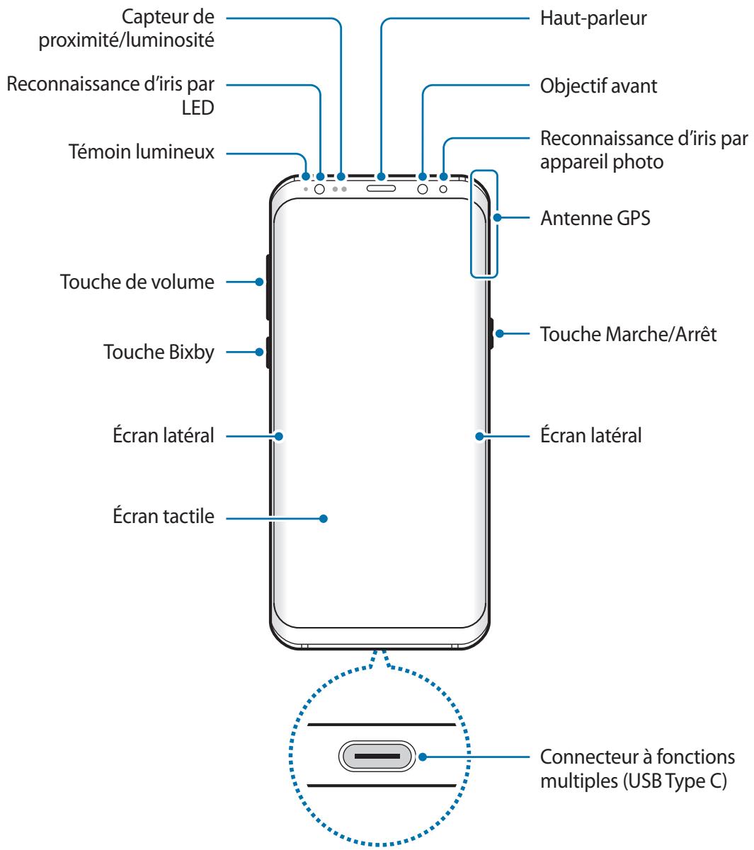 SAMSUNG GALAXY S8 SM-G955F - Présentation de l'appareil - 1