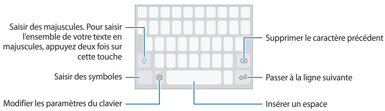 SAMSUNG GALAXY S8 SM-G955F - Présentation du clavier - 2