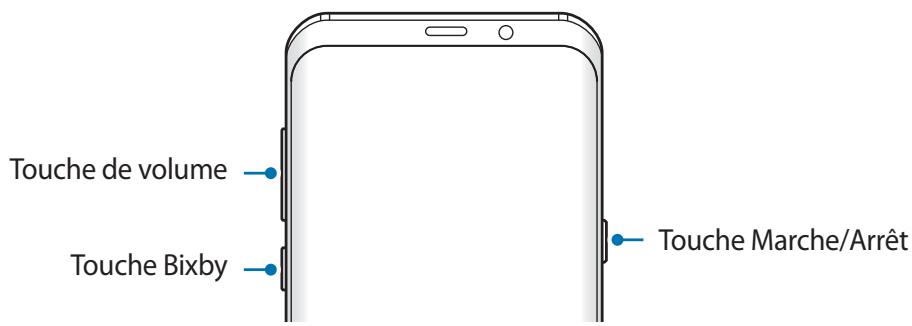 SAMSUNG GALAXY S8 SM-G955F - Touches physiques - 1