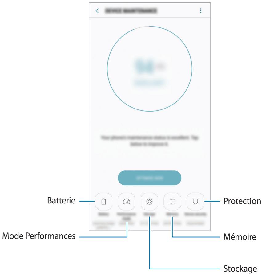 SAMSUNG GALAXY S8 SM-G955F - Maintenance de l'appareil - 1