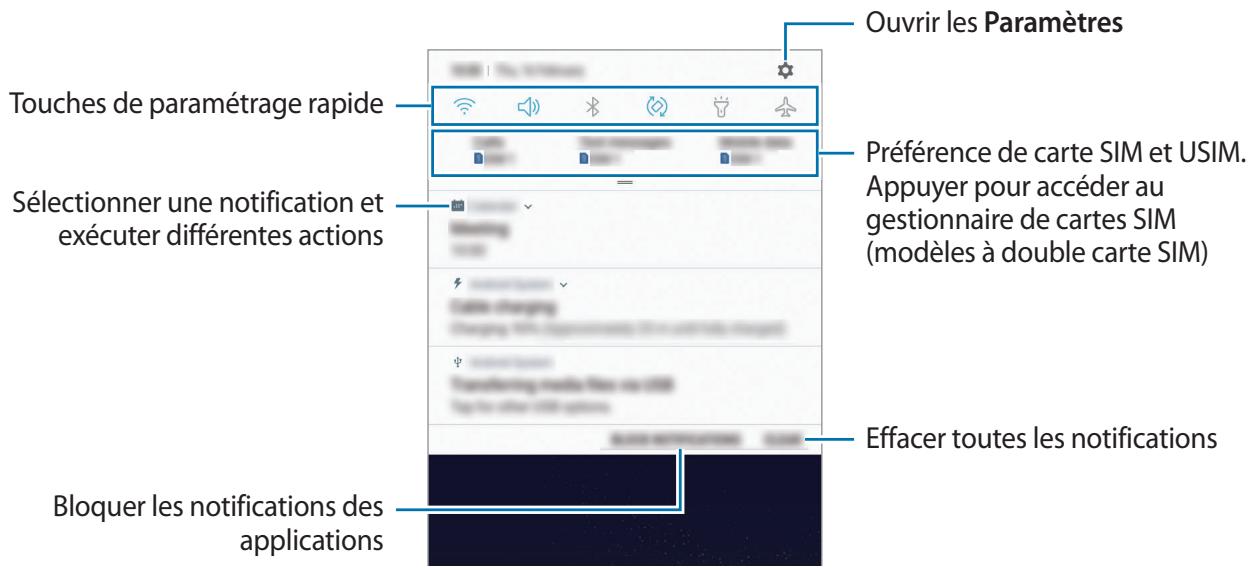 SAMSUNG GALAXY S8 SM-G955F - Volet des raccourcis - 3