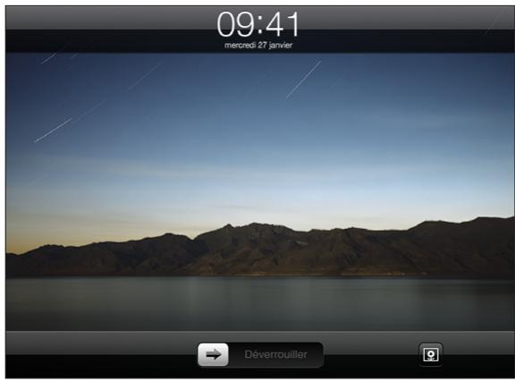 APPLE IPAD PRO - Pour lancer ou arrêter le mode cadre photo. - 1