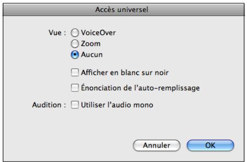 APPLE IPAD PRO - Pour activer ou désactiver des fonctionnalités d'accessibilité dans itunes : - 1
