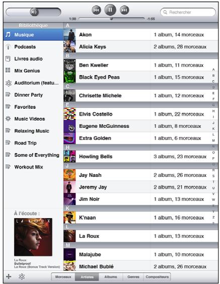 APPLE IPAD PRO - Création de listes de lecture GENIUS - 1