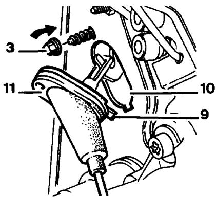 PEUGEOT 106 - Réglage du cable - 1