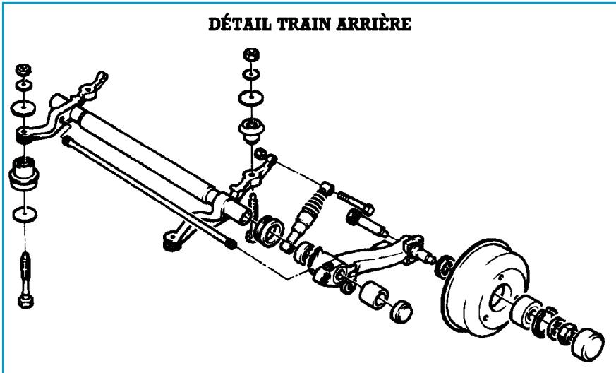 PEUGEOT 106 - Correction de l'assiette arriere - 1