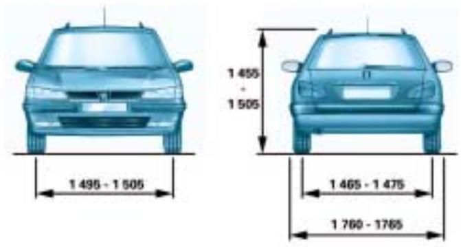 PEUGEOT 406 - Les caractéristiques techniques - 2