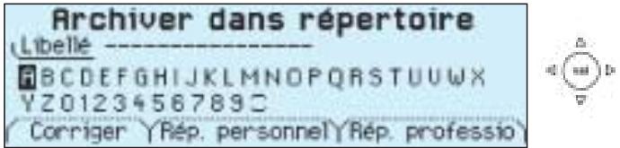 PEUGEOT 406 - Archiver une adresse dans un répertoire - 1