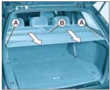 PEUGEOT 406 - Coffre de plage arrière - 1