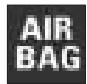 PEUGEOT 406 - Témoin de neutralisation de l'airbag passager - 1