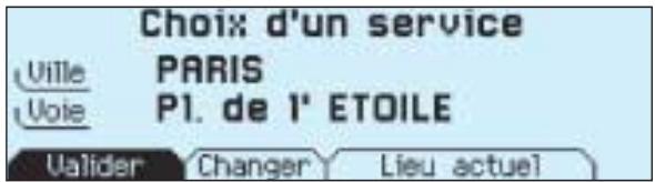 PEUGEOT 406 - Choix d'un service - 1