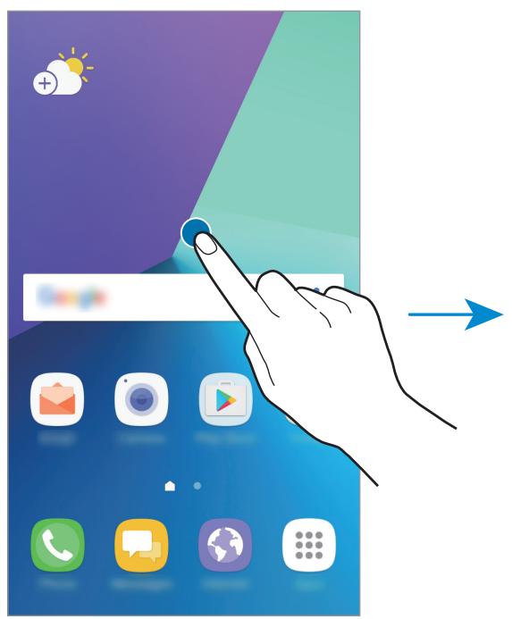 SAMSUNG GALAXY XCOVER 4 - Options de l'écran d'accueil - 1