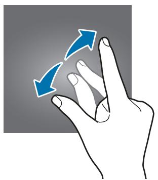 SAMSUNG GALAXY XCOVER 4 - Écarter et rapprocher les doigts - 1