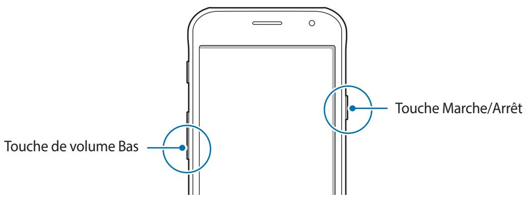 SAMSUNG GALAXY XCOVER 4 - Redémarrer l'appareil - 1
