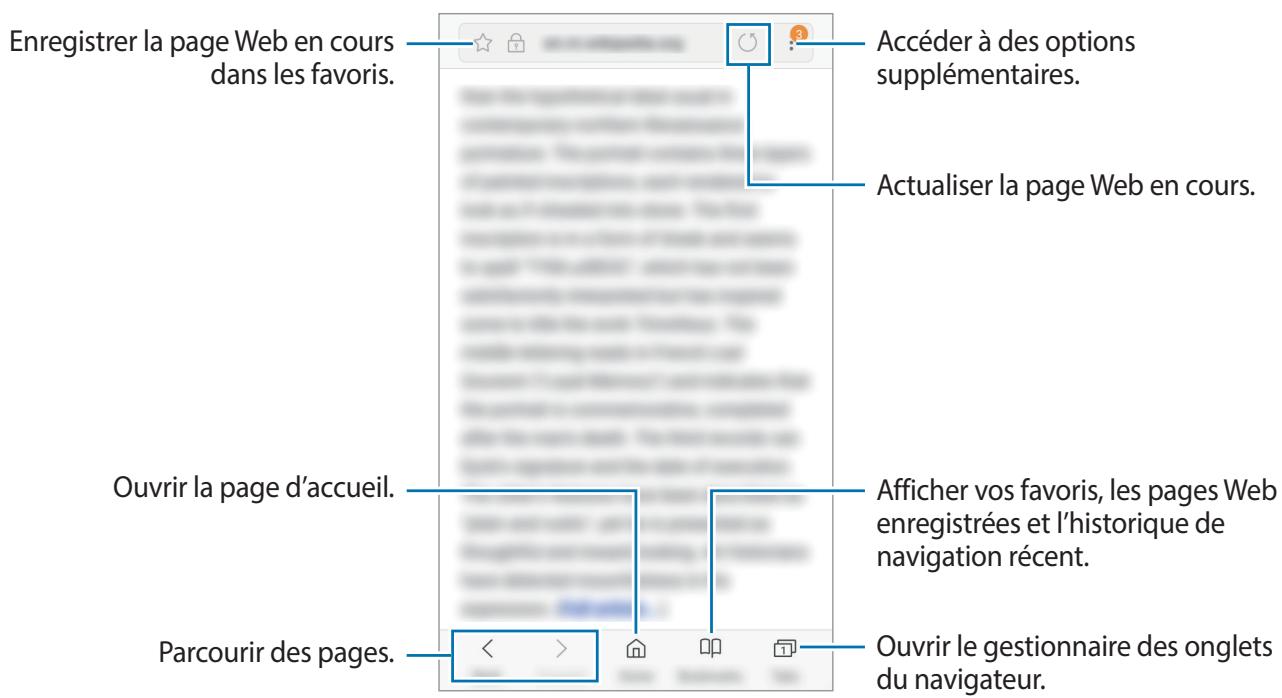SAMSUNG GALAXY XCOVER 4 - Parcourir des pages web - 1
