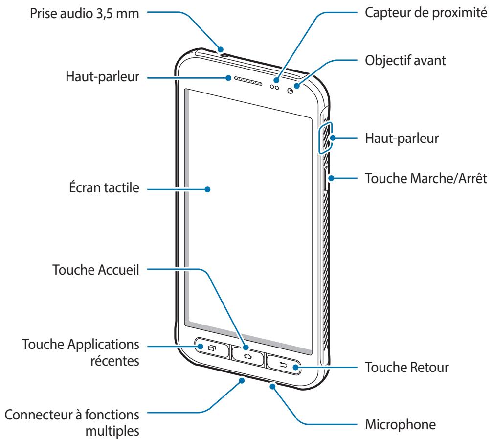 SAMSUNG GALAXY XCOVER 4 - Présentation de l'ordinateur - 1