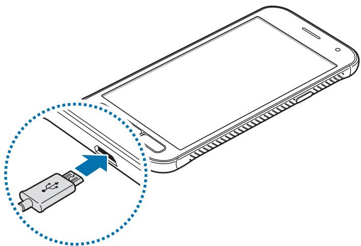 SAMSUNG GALAXY XCOVER 4 - Charger la batterie - 4
