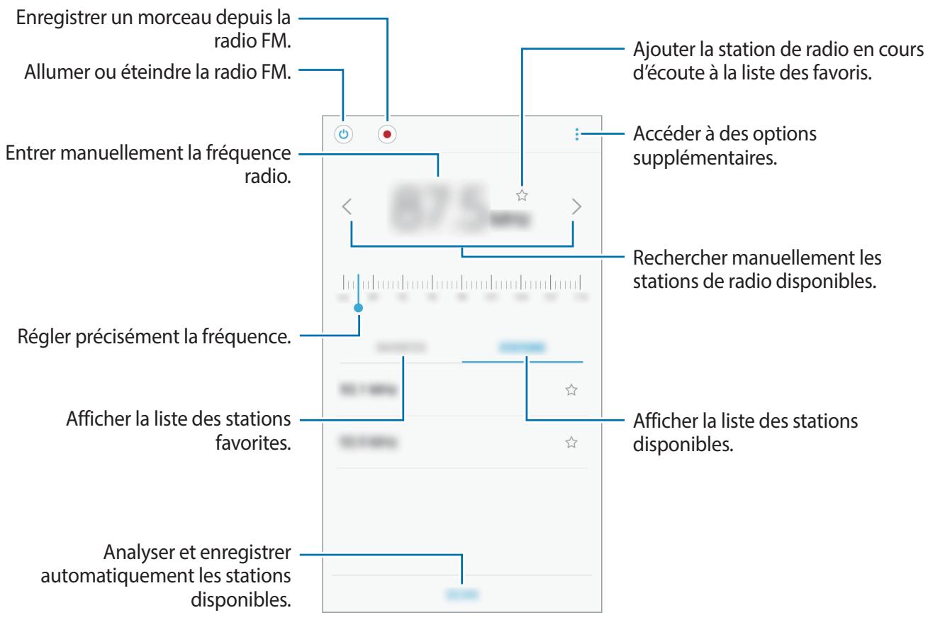 SAMSUNG GALAXY XCOVER 4 - Écouter la radio FM - 2