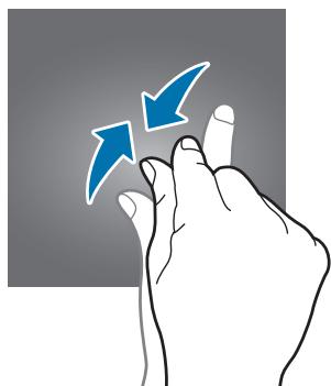 SAMSUNG GALAXY XCOVER 4 - Écarter et rapprocher les doigts - 2