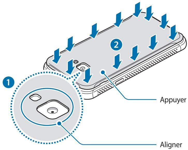 SAMSUNG GALAXY XCOVER 4 - Installer la batterie - 5