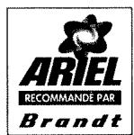 BRANDT 550T - Garantie spéciale surgelés - 7