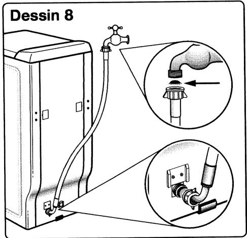 BRANDT PREMIA - Alimentation en eau froide - 1