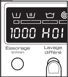 BRANDT WFK1118F - Annulation du lavage différé - 1
