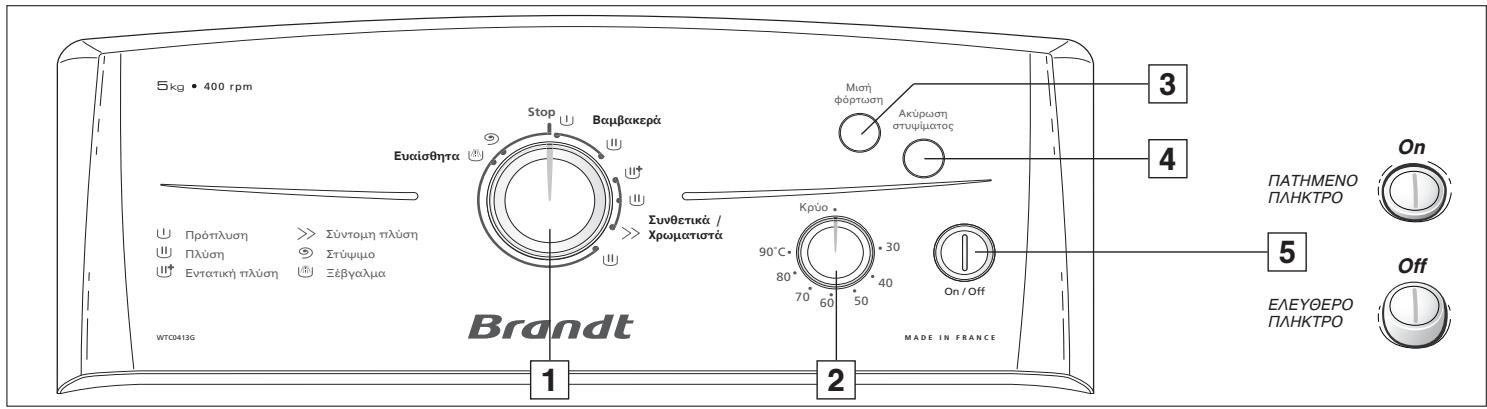BRANDT WTC0413G - Eπλογή Μης Θερμοκρασιας - 1