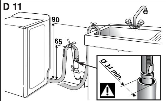 BRANDT WTC1064EW - Important: Procure mante - 6