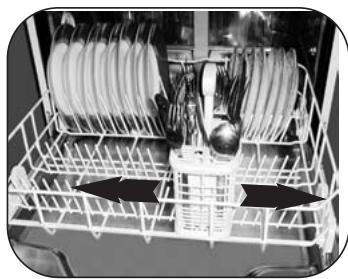 BRANDT STV1135 - The sliding cutlery baskets - 1